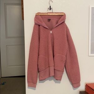 Xersion Fuzzy Pink Sweater